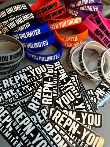 WRISTBANDS/ STICKERS